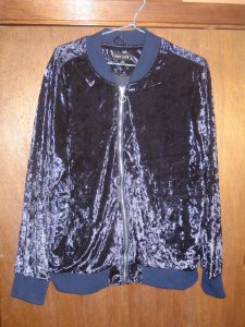 Blue Velvet Blouse