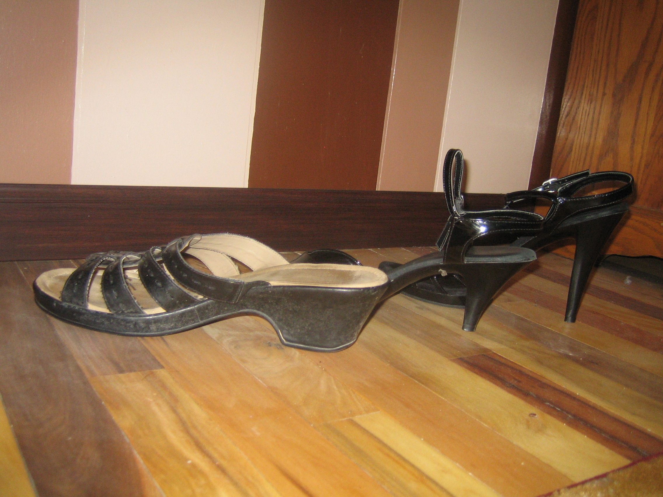 Learning to Walk in High Heels by Starting Low