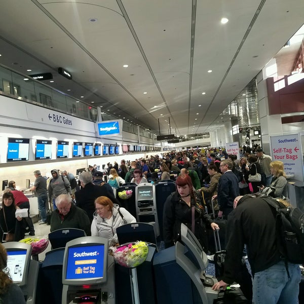 Busy Las Vegas Airport